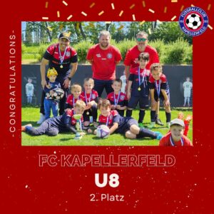 Read more about the article Hervorragender 2. Platz für unsere U8 beim Wienerberger Kickers Cup